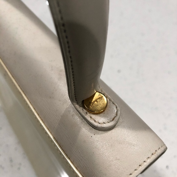 Vintage Salvatore Ferragamo leather Kelly bag - Picture 7 of 8